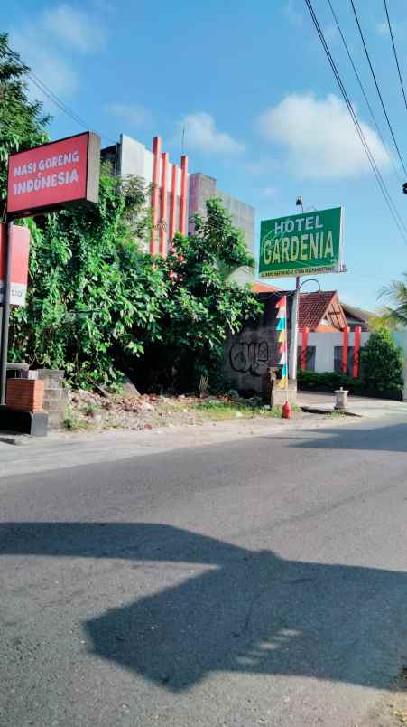 dijual tanah jl wahid hasyim no 40