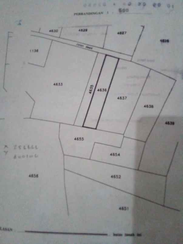 dijual tanah jln cimuning mustikajaya