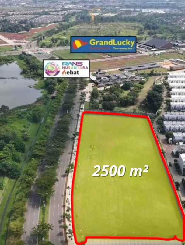 dijual tanah kavling komersial tabebuya