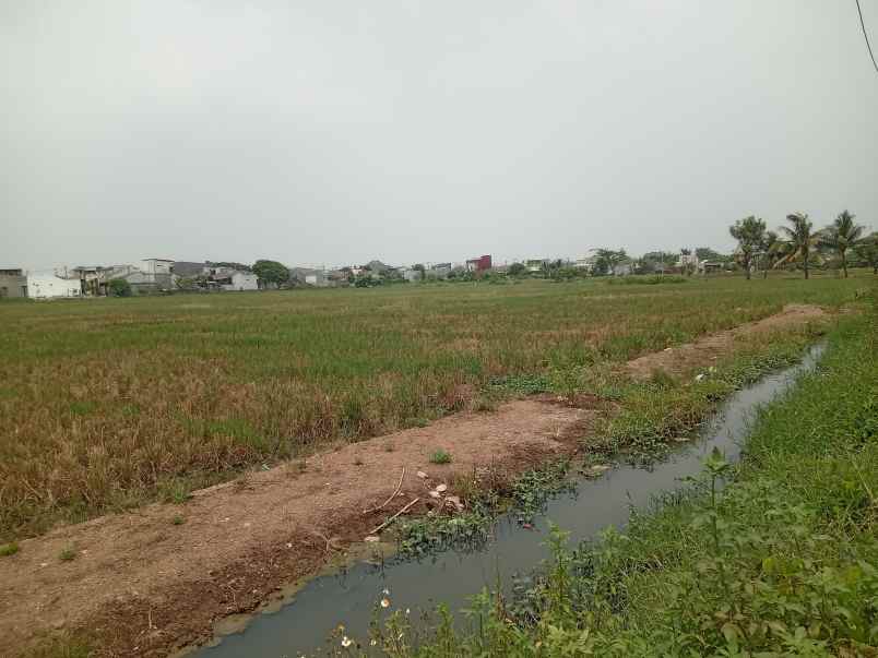 dijual tanah kedung pengawas babelan