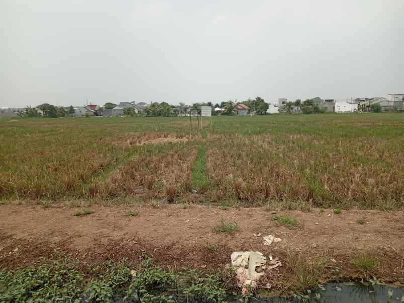 dijual tanah kedung pengawas babelan