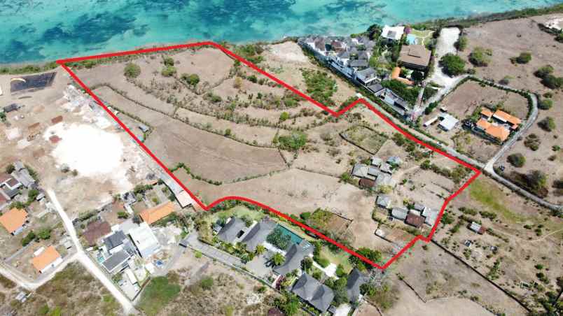 dijual tanah los tebing sawangan nusa dua