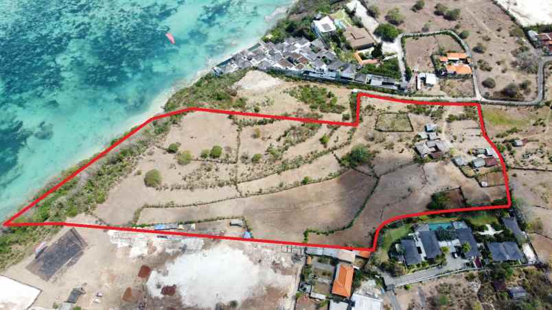 dijual tanah los tebing sawangan nusa dua