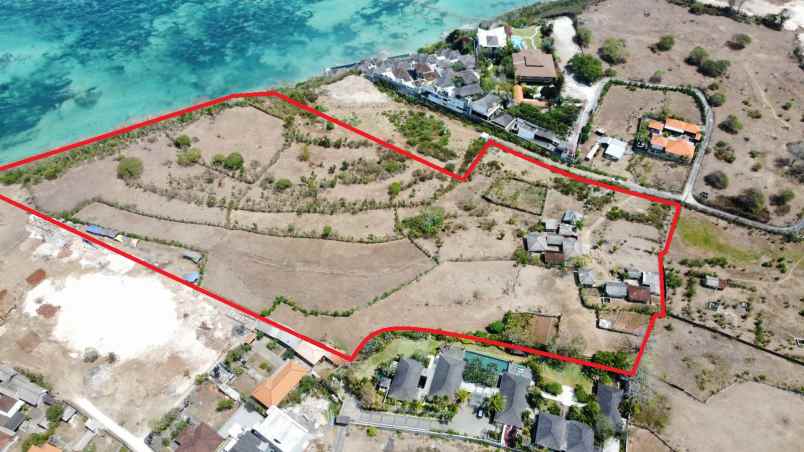 dijual tanah los tebing sawangan nusa dua