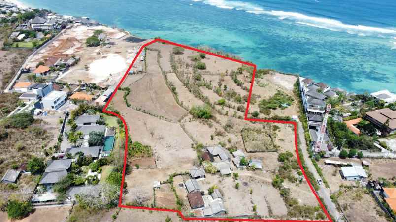 dijual tanah los tebing sawangan nusa dua