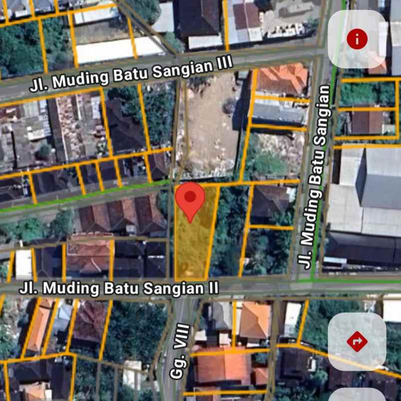 dijual tanah padangsambian gatsu barat