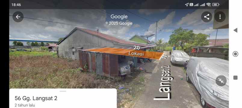 dijual tanah parit tengkorak