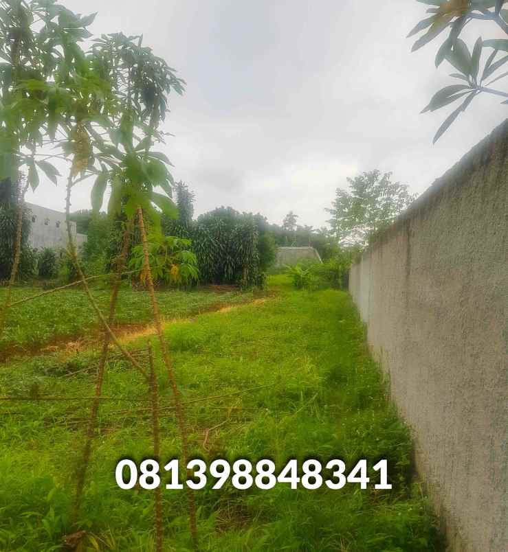 dijual tanah rawakalong kec gn sindur