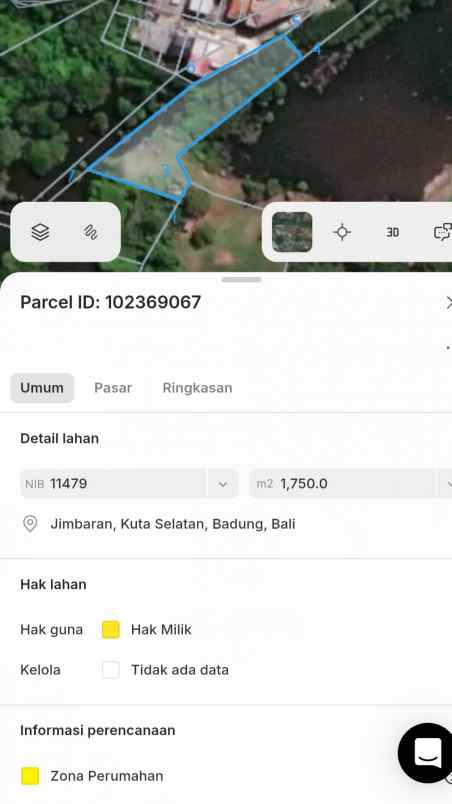 dijual tanah raya uluwatu