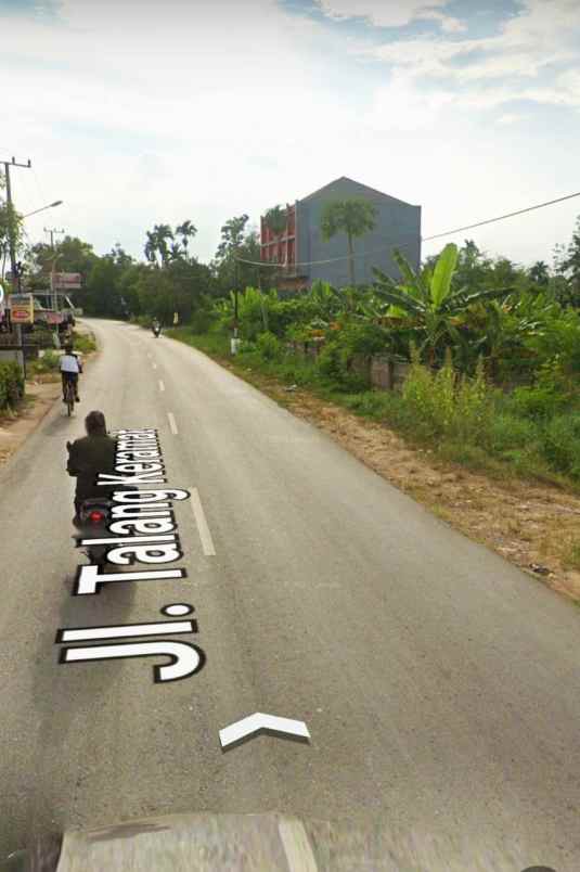 dijual tanah tanah di jl talang keramat