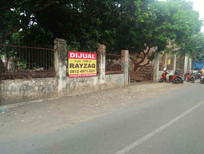 dijual tanah tepi jalan daerah panglima