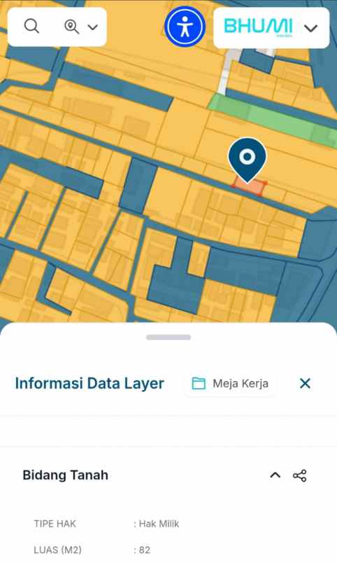 dijual tanah universitas pgri