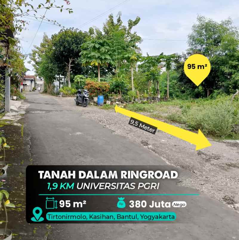 dijual tanah upy kampus