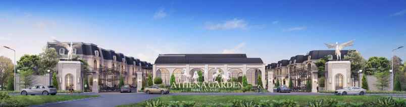 dijual villa athena garden jalan