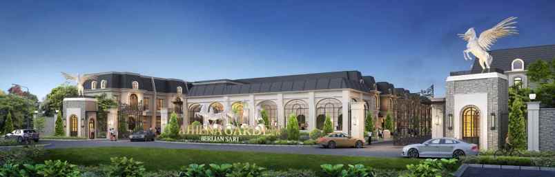 dijual villa athena garden jalan