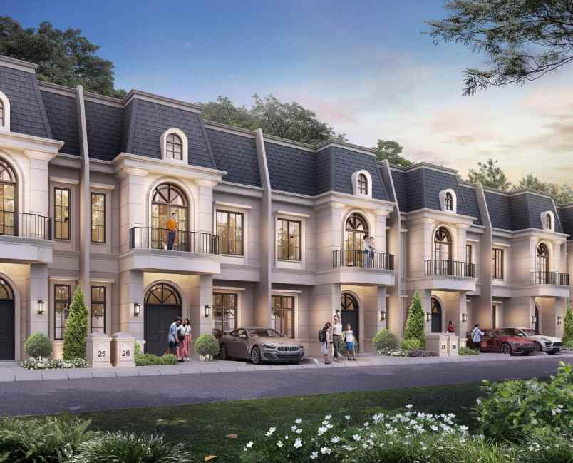 dijual villa athena garden jalan
