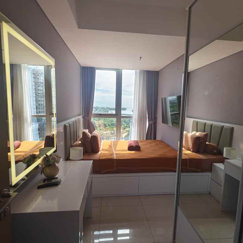 disewakan apartment name gold coast pik