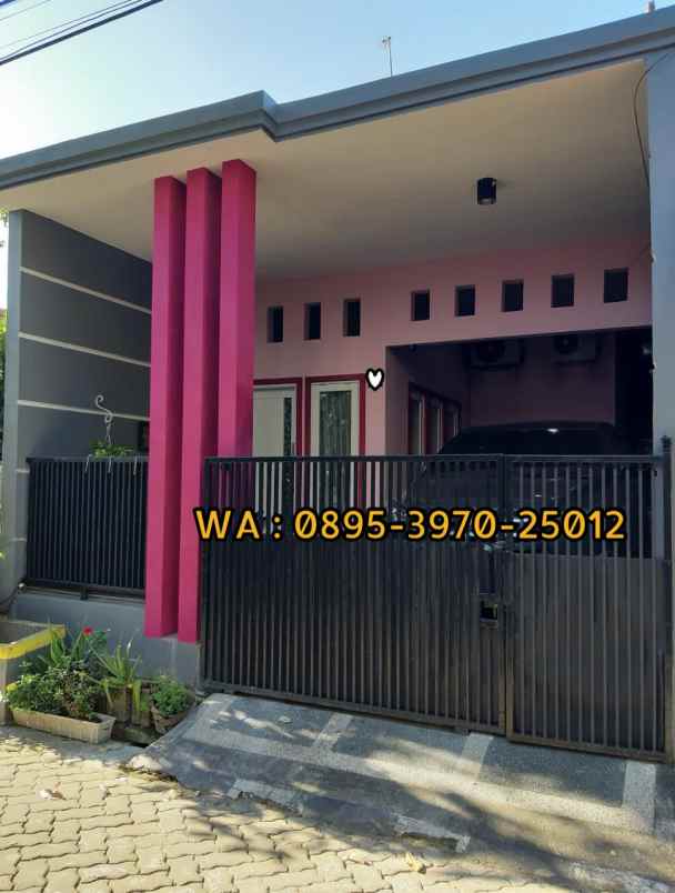 disewakan rumah jalan ketintang baru xii
