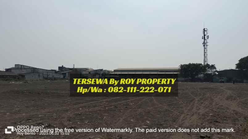 disewakan tanah jl raya cakung cilincing