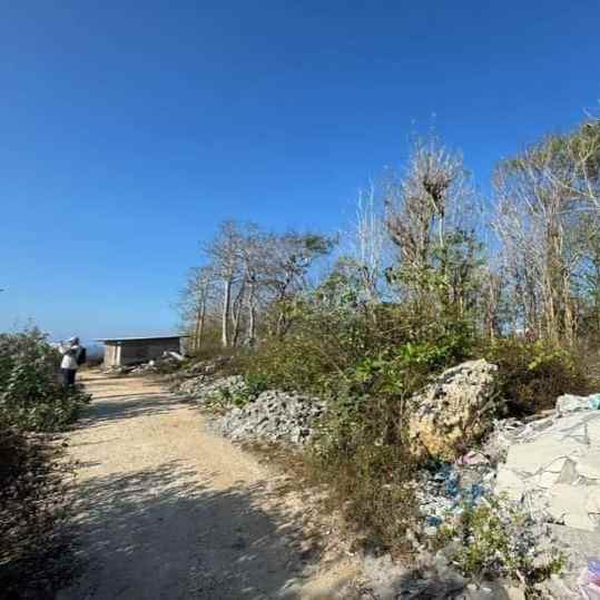 dujual 1 56 ha full view jl penaga pecatu kuta selatan