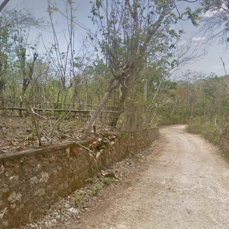 dujual 1 56 ha full view jl penaga pecatu kuta selatan