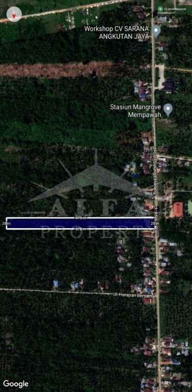 jual murah tanah hamparan bonus kebun siap panen