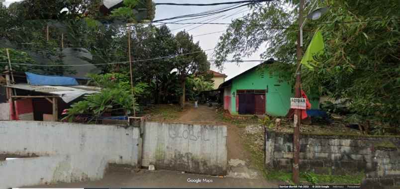 jual sewa tanah komersial 2 akses di raya kranggan