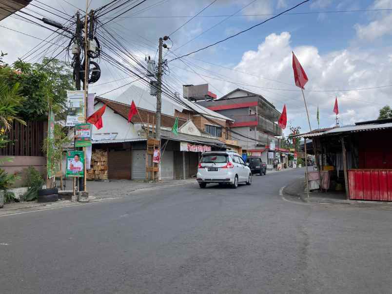 jual tanah bonus ruko pasar kolombo 2 7 km ugm