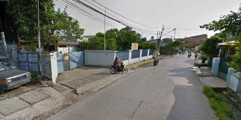 jual tanah komersil bangunan kantor 1 lantai di area