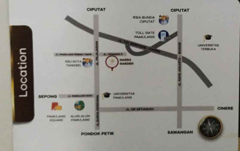 narra garden hunian ekslusif mewah tanpa bunga