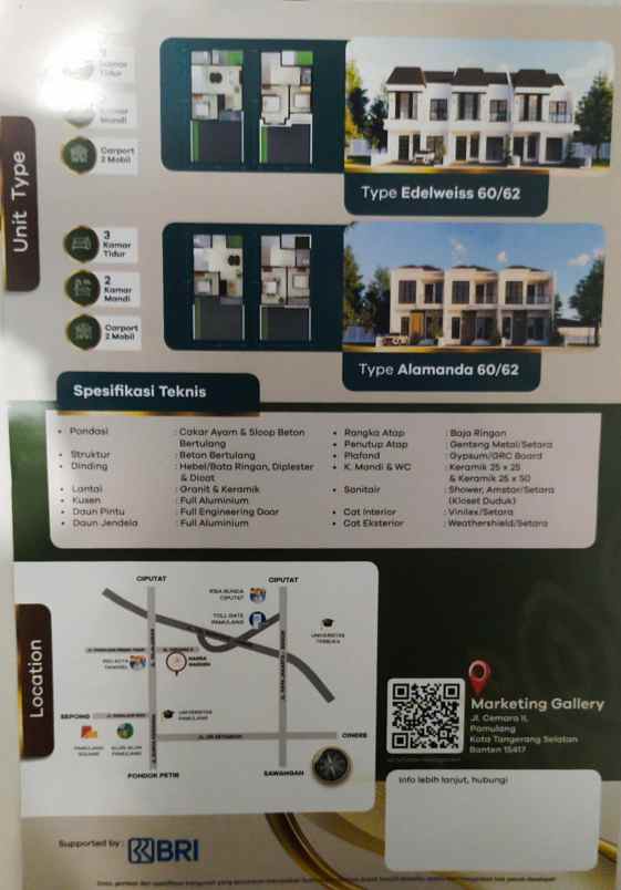 narra garden hunian ekslusif mewah tanpa bunga