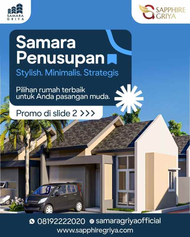 perumahan sapphire samara penusupan harga 200 jutaan