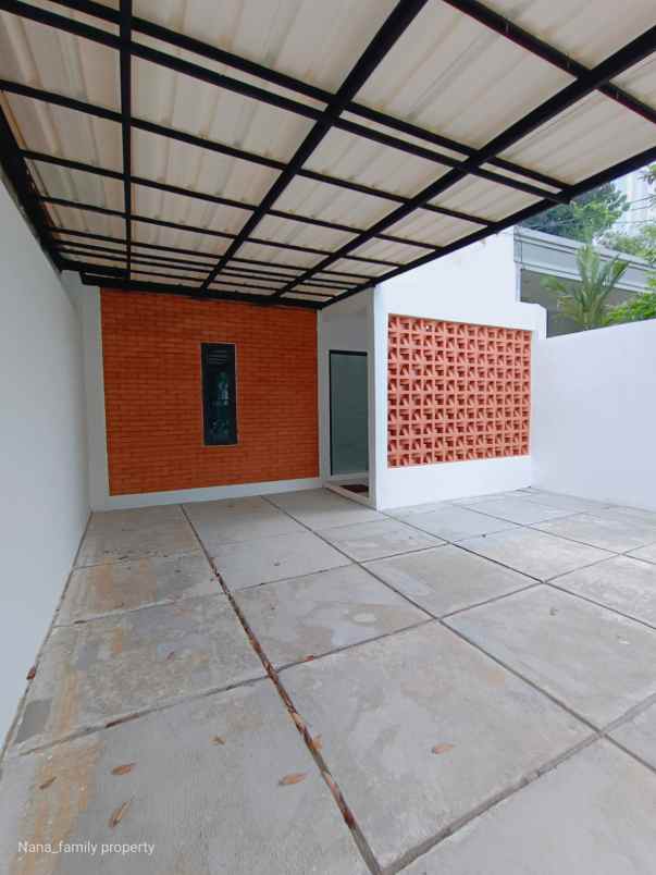 rumah 1 lantai siap huni strategis dekat tol bintaro