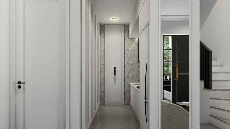 rumah 2 lantai dalam cluster cinere inden 6 bulan