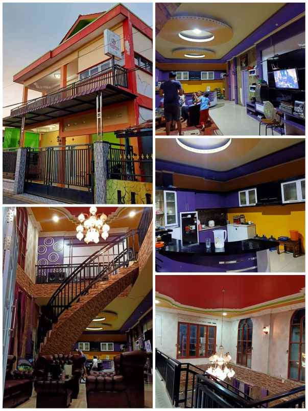 rumah 2 lantai danau sentarum harga 1 2 m