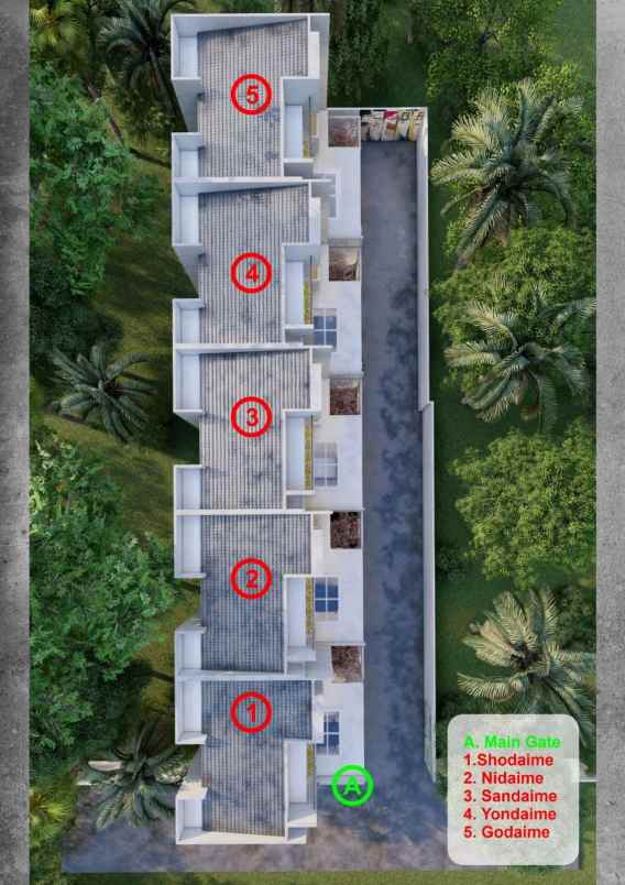 rumah 2 lantai dekat sma taruna akmil magelang