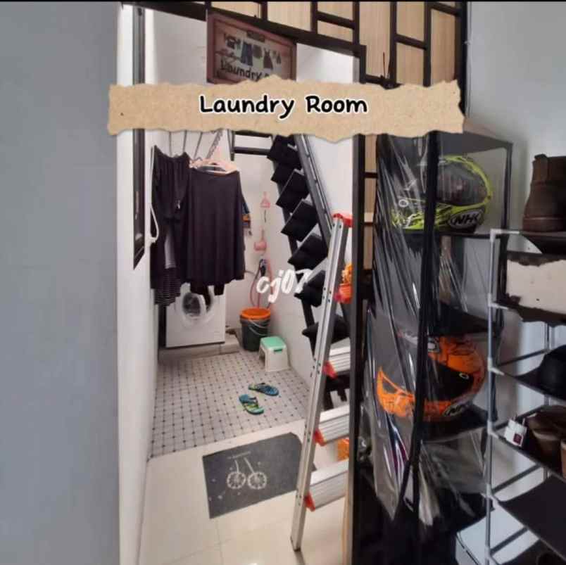 rumah 2 lantai hook di ciledug tangerang banten