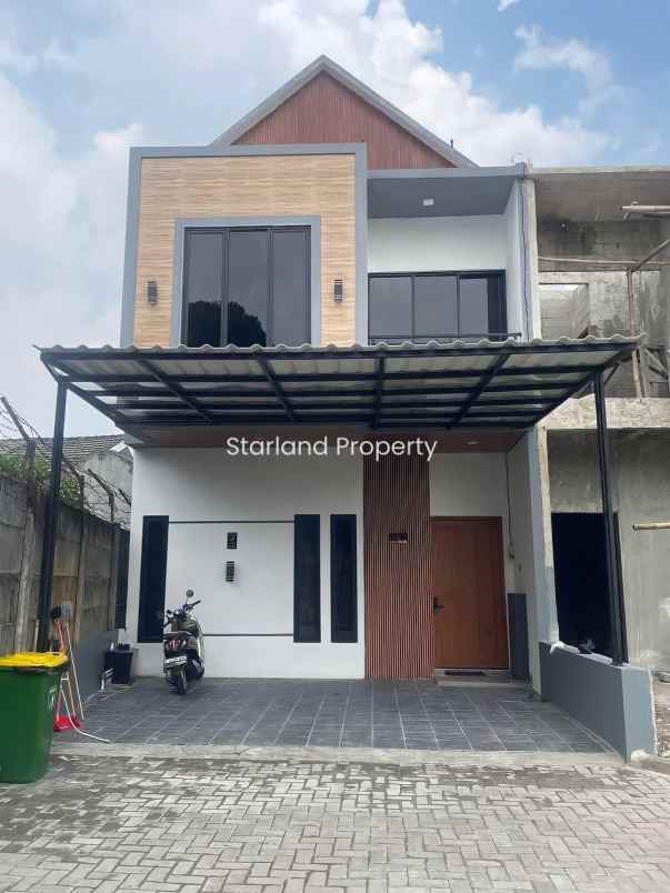 rumah 2 lantai modern di bintaro tangsel
