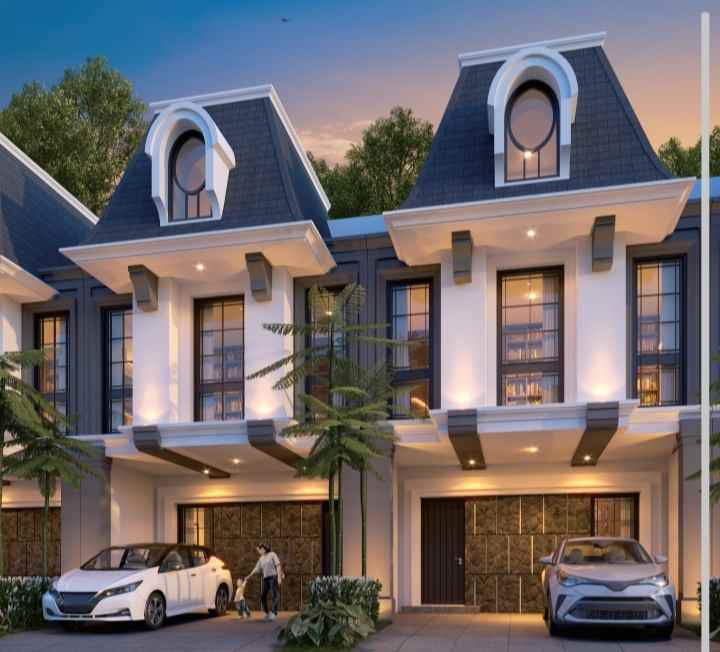 rumah american clasic dekat toll andara jagakarsa