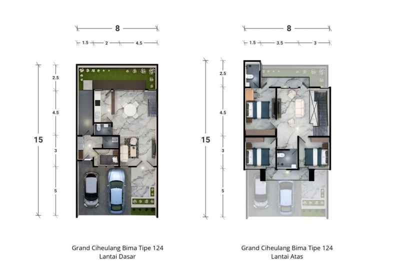 rumah baru desain modern kekinian di dago bandung
