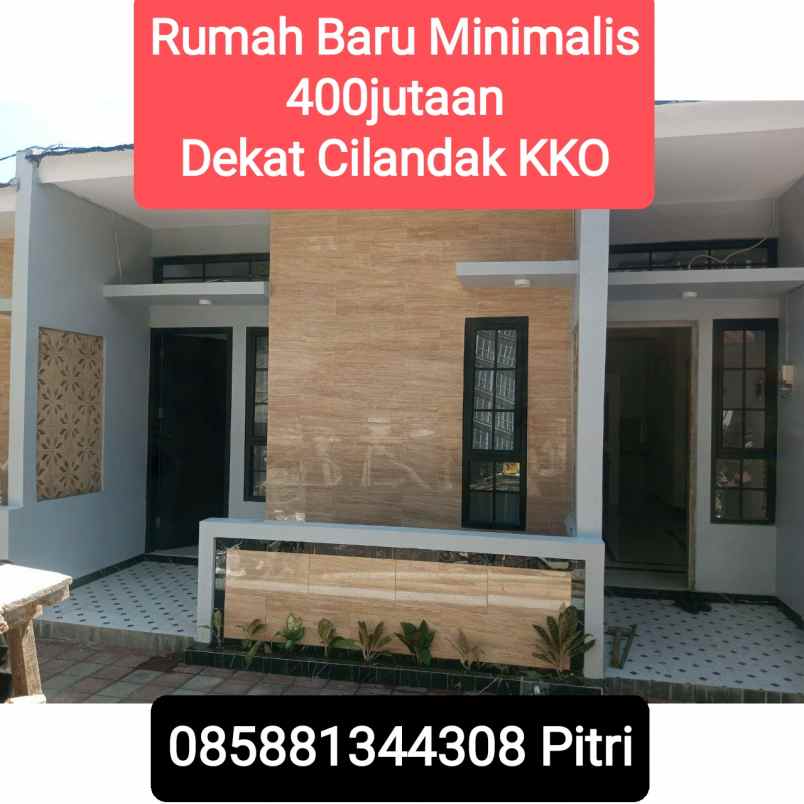 rumah baru minimalis termurah di cilandak kko