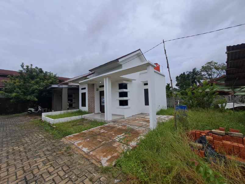 rumah baru tipe 40 103 dekat uin garuda sakti km 2