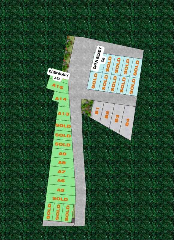 rumah cantik siap huni 2 lantai di kota batu malang