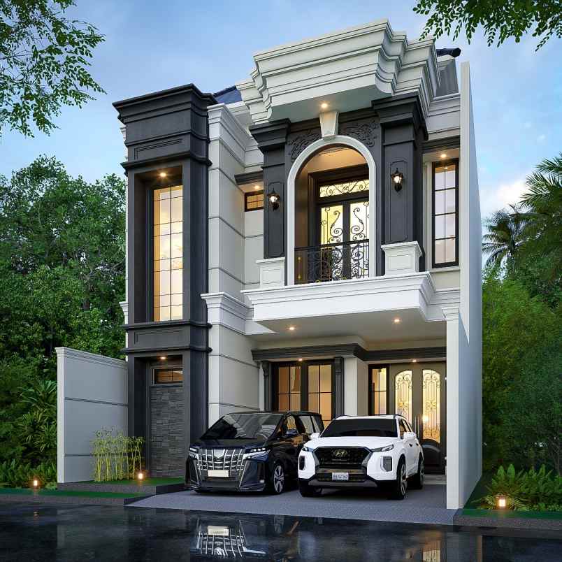 rumah cluster 2 lsntai di kemang sukmajaya depok