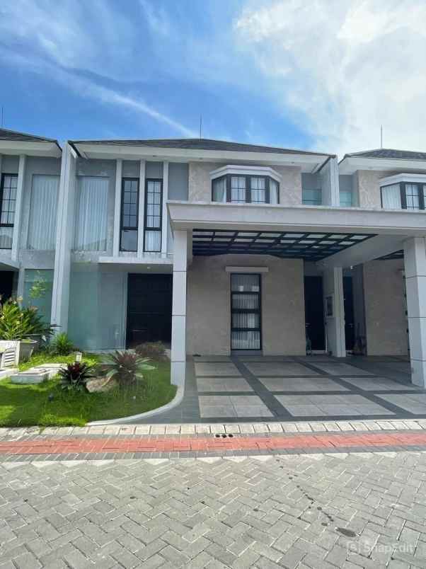 rumah grand island aruba villa pakuwon city surabaya