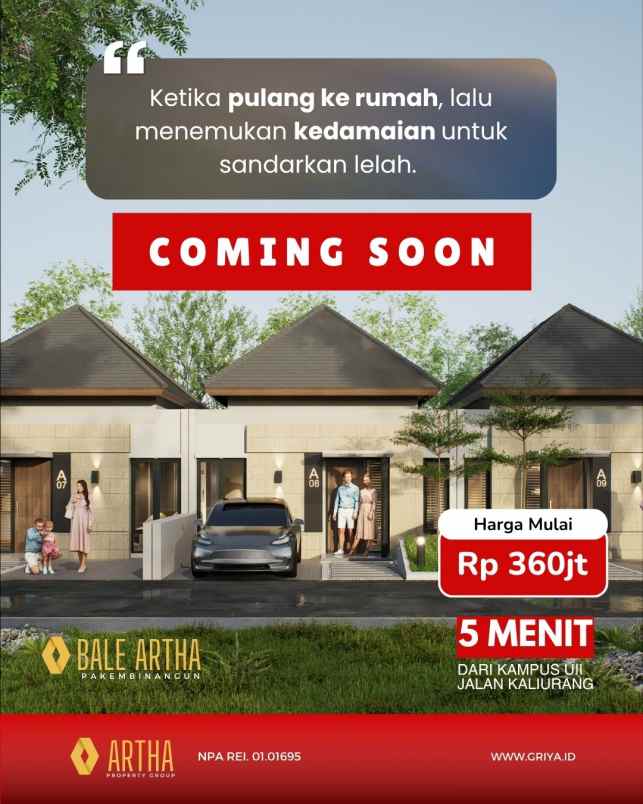 rumah inden pakem sleman jogja termurah di jogja