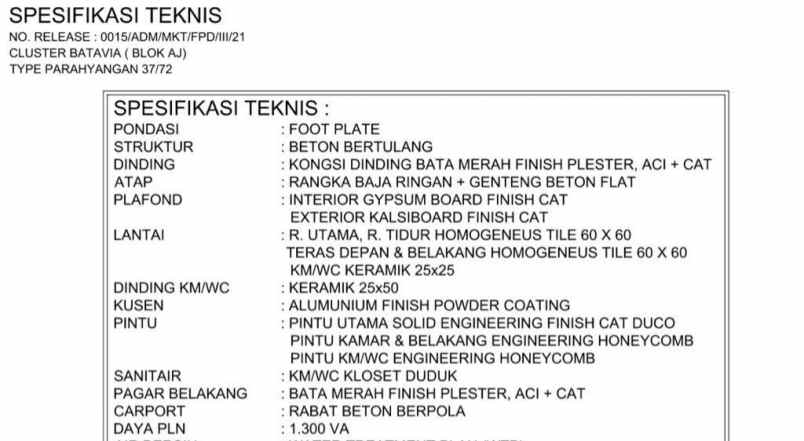 rumah jl metland cibitung