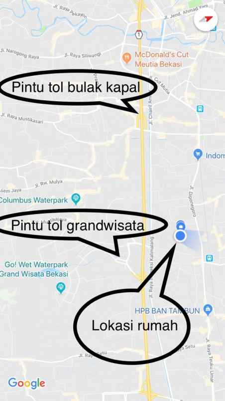 rumah kampung legon jatimulya