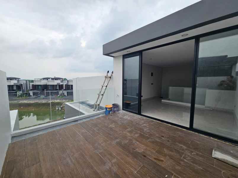 rumah lux minimalis semi furnished