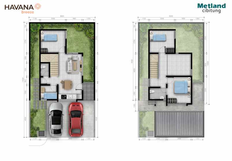 rumah mewah di metland cibitung